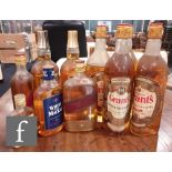 A collection of Scottish blended whiskies, to include five 75cl bottles of Grant's, two 75cl bottles