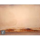 SIR WILLIAM RUSSELL-FLINT, RA, RWS (1880-1969) - A wintery coastline, watercolour, signed, framed,