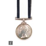 A Victorian Royal Navy Long Service and Good Conduct Medal to Joseph Wale Cd BTM H.M. C. Guard