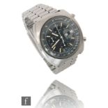 A gentleman's stainless steel Omega Speedsonic wrist watch Ref 188.0002, movement numbered