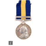 A Cape of Good Hope General Service Medal with Bechuanaland bar to Capt C.A.M Holland Cape Police.