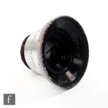 A Cooke Speed Panchromatic lens by Taylor Hobson England, no 204197.