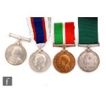 An Edward VII Royal Navy Reserve Long Service and Good Conduct Medal to C.4451 W. Collier Seaman 1st