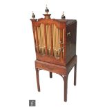 An early 19th Century chamber organ by Edward Pistor, Leadenhall Street, London, No 116 with