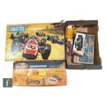 A collection of assorted toys to include a Scalextric Grand Prix 75 set, a Corgi 190 JPS Lotus
