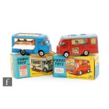 Two Corgi Toys Smith's Karrier diecast models, a 426 Chipperfield's Circus Mobile Booking Office and