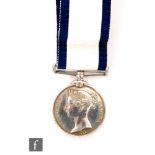 A Victorian Naval General Service Medal to John Moore.