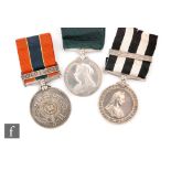 A Victorian Colonial Auxiliary Forces Long Service Medal to Corporal E.N. Graham 6th Fusiliers, A