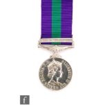 An Elizabeth II General Service Medal with Brunei bar to 25563822 Pte R Lett R.A.S.C.