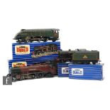 A collection of OO gauge Hornby Dublo locomotives and tenders, comprising a boxed EDL18 2-6-4T BR