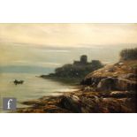 HENRY HADFIELD CUBLEY (1858-1934) - 'Donollie Castle, Oban', oil on canvas, signed, signed, titled