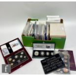 A Elizabeth II 1996 United Kingdom Anniversary collection No 3843, cased, a 1997 Britannia proof