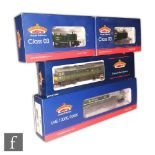 Four OO gauge Bachmann diesel locomotives, comprising 31-997 LMS 10001 BR green, 32-143 Class 25/2