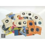 A collection of Rock n Roll 7 inch singles to include Bill Haley, Chuck Berry, Duane Eddy, Duke