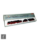 An HO gauge Marklin Digital 26830 3 rail Steam Powered Rotary Snow Plow Train Pack, containing DB