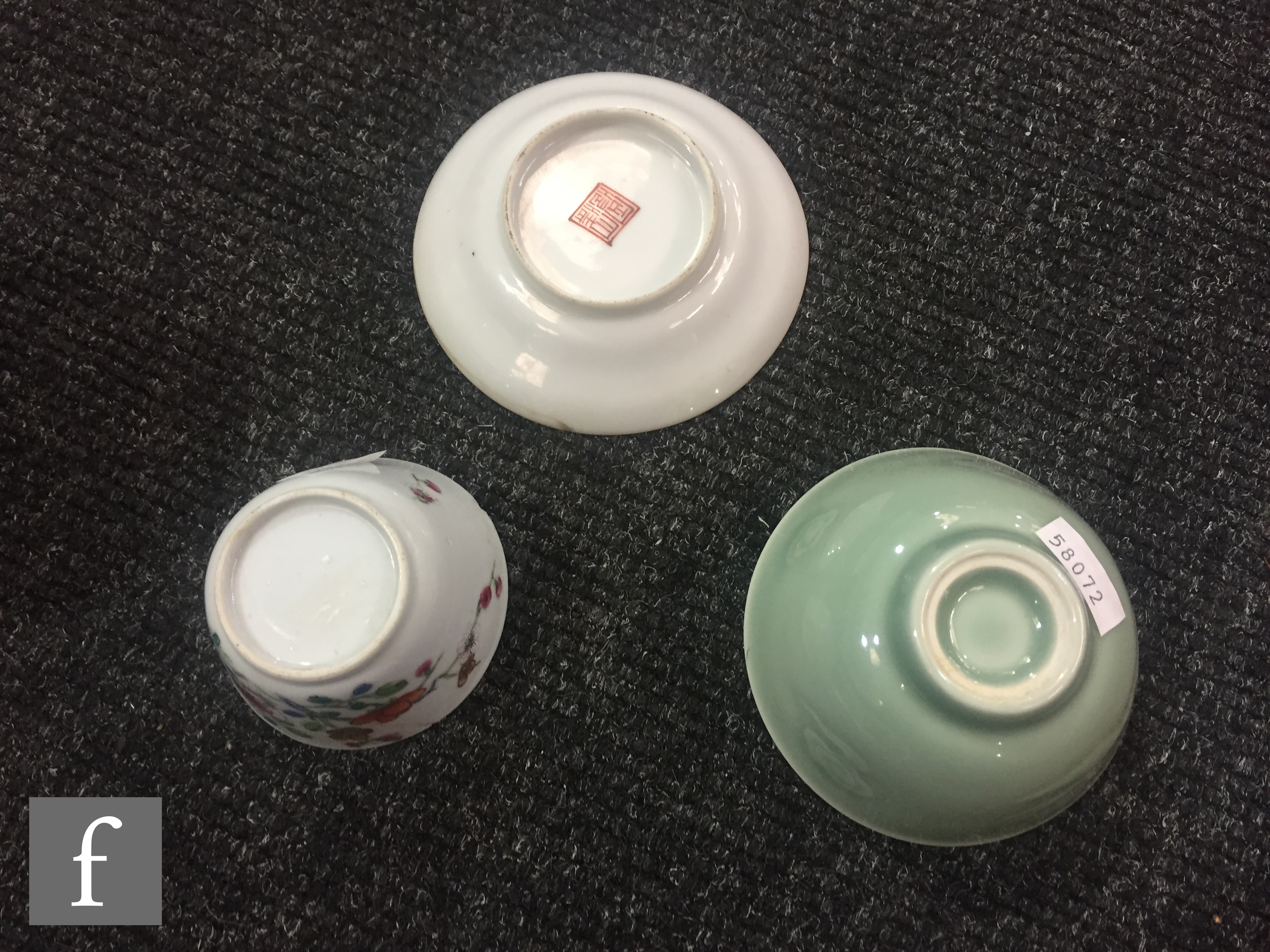 A small collection of 19th/20th Century Chinese porcelain items, to include a Wu Shuang Pu, ( - Image 3 of 11