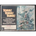 A collection of fourteen British Quad film posters, comprising Tora, Tora, Tora, Time Limit,