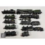 Nine assorted OO gauge model railway locomotives, including Triang, Dapol, kit built, etc, to