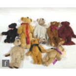 A collection of Dean's Rag Book teddy bears, comprising Dicken's Collection Scrooge, limited edition