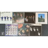 A collection of The Beatles, The Rolling Stones and Pink Floyd LPs to include, With The Beatles, PMC
