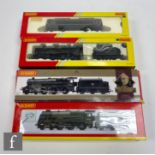 Four OO gauge Hornby DCC Ready locomotives, comprising R3017 4-6-0 Patriot Class BR 'Sir Herbert