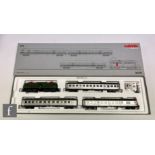 An HO gauge Marklin Digital 26511 3 rail Suburban Electric Unit set, comprising DB Bo-Bo Overhead