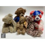 Five Charlie Bears teddy bears, Scooter (CB184005) QVC exclusive limited edition 267 of 1200,