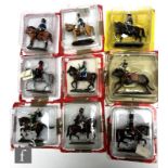 Twenty assorted Del Prado toy soldiers, mostly mounted, to include Napoleonic War, Anglo-Zulu War,