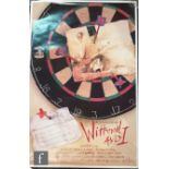 A Withnail & I (1987) US One Sheet film poster, artwork by Ralph Steadman, rolled.
