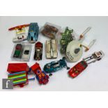 A collection of assorted television and film related diecast to include Dinky Captain Scarlet