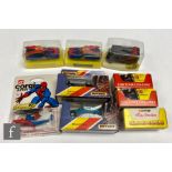 A collection of small scale television and film related diecast to include Corgi Juniors The Amazing