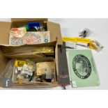 A collection of narrow gauge accessories to include Tenmille Products, bagged items and assorted
