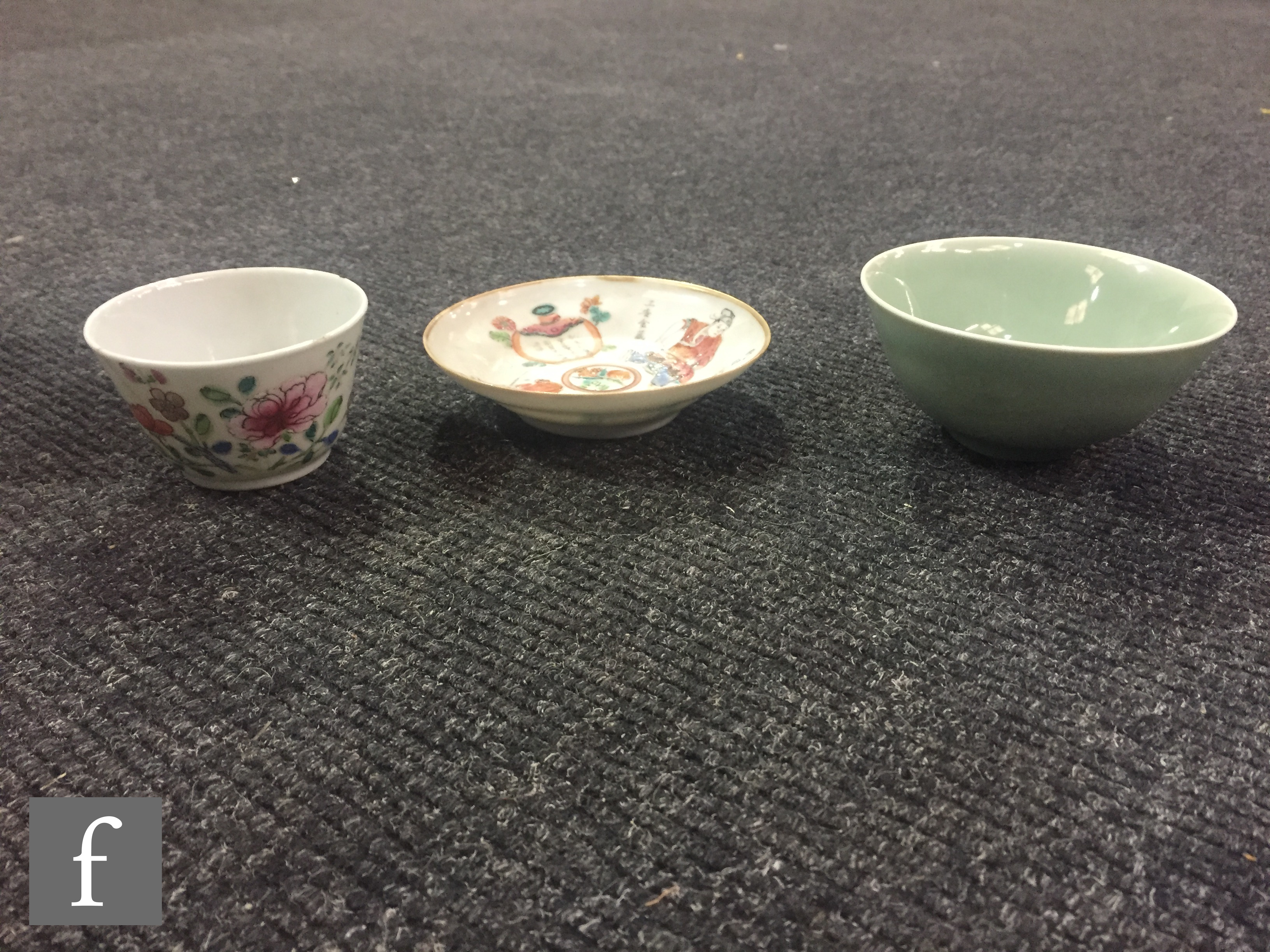 A small collection of 19th/20th Century Chinese porcelain items, to include a Wu Shuang Pu, ( - Image 4 of 11