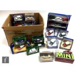 A collection of assorted boxed diecast models, all Minis, to include Corgi, Matchbox Dinky and
