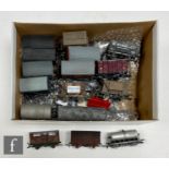 A collection of OO gauge rolling stock by Dapol, unboxed, many items weathered or otherwise