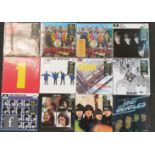 A collection of approximately thirty three Beatles, John Lennon and Paul McCartney LPs, mostly