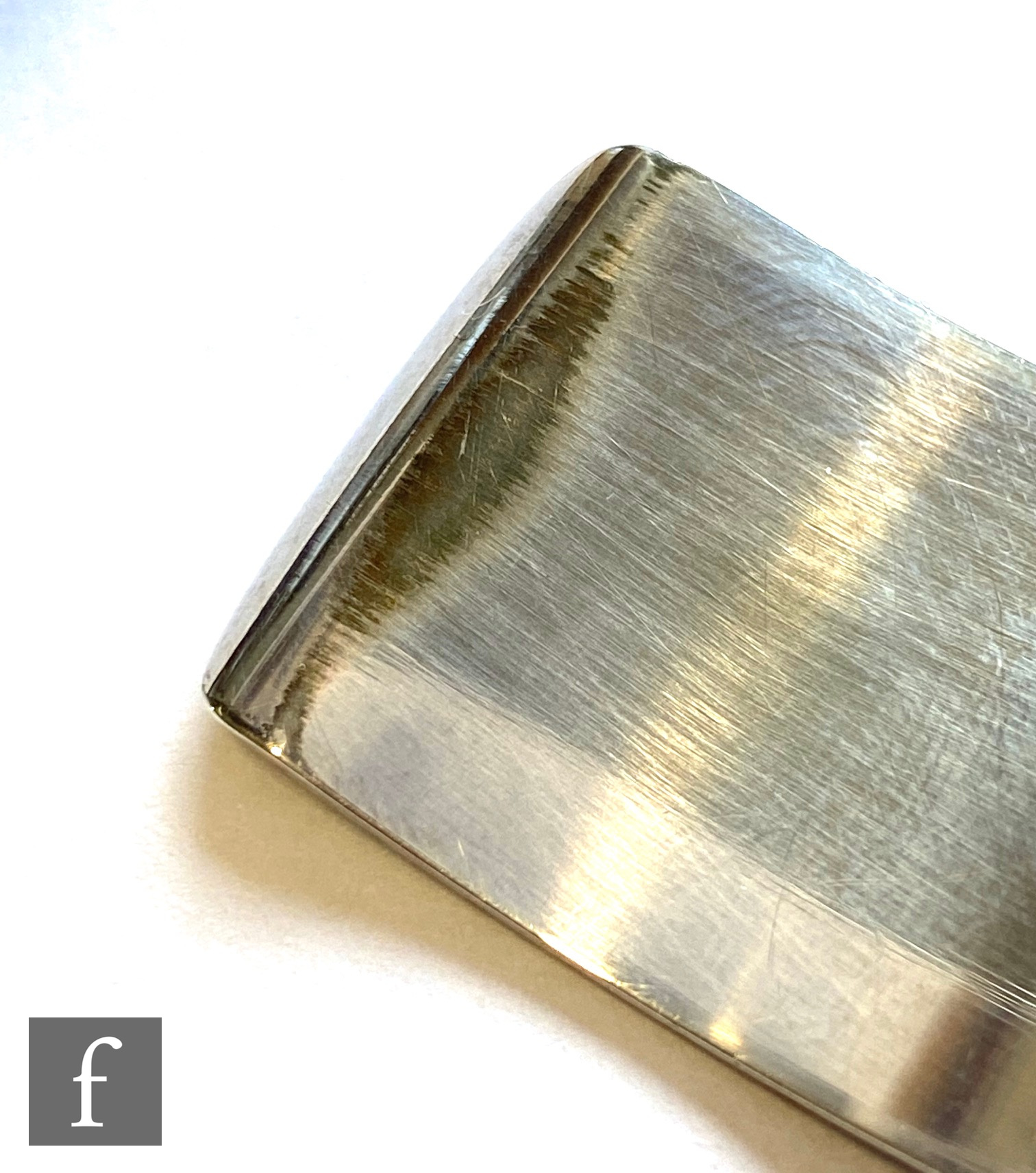 Oscar Gundlach-Pedersen - Georg Jensen - A Danish sterling silver torque bangle with an Art Deco - Image 3 of 3