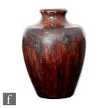 Pierrefonds - An early 20th Century high fired stoneware vase, shape 603 of shouldered form