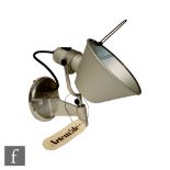 Giancario Fassina & Michele de Lucchi - Artemide - An aluminium Tolomeo adjustable wall light