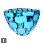 Ercole Barovier - Barovier & Toso - An Italian Murano Moreschi glass bowl circa 1957 with pale