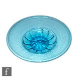 Fratelli Toso - An Italian Murano glass Soffiati bowl circa 1920, model number 3489, of circular