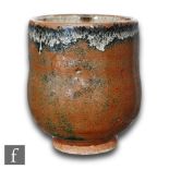 William (Bill) Marshall - A small hand thrown Yunomi beaker of footed circular form, from The