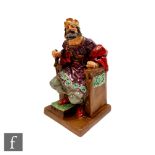 A Royal Doulton figure The Old King HN2134, printed marks, height 26cm.