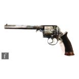 A Deane, Adams & Deane model 1851 percussion five shot revolver,