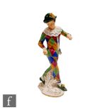A Royal Doulton figure Harlequin HN2737, printed mark, height 33cm, S/D.