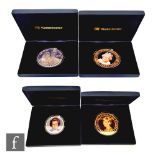 An Elizabeth II 2011 Jersey Royal Wedding 5oz coin, a 2013 2oz Baroness Thatcher Westminster Numis
