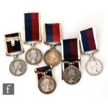 Six Elizabeth II Royal Air Force Long Service and Good Conduct medals to H0584456 CH.Tech A.W