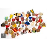 Thirty six assorted continental and foreign medals to include Austrian, German and Belgium, Order of