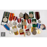 Eighteen assorted medals to include two Anglo-Boere Oorlog (war) medals, two Coronation medals