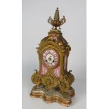 A good quality 19th Century ormolu Mantle Clock,